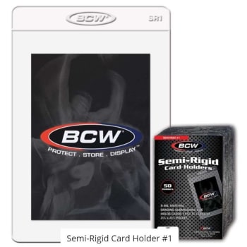 BCW® Semi-Rigid Card Holder #1