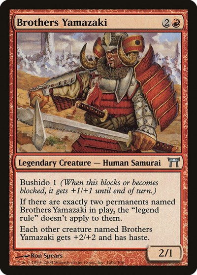 Brothers Yamazaki (160a Sword)