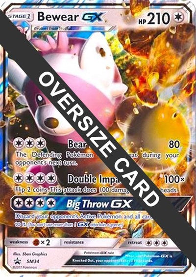 Bewear GX - SM34 (Black Star Promos)