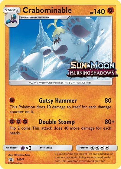 Crabominable - SM47 (Prerelease)