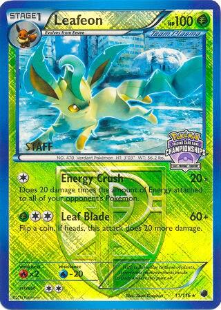 Leafeon - 11/116 (State Championships) [Staff]