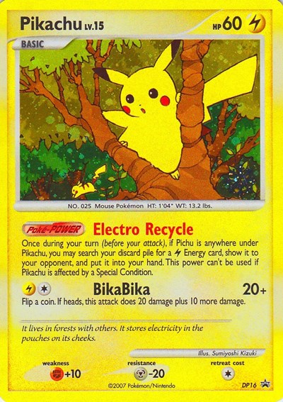 Pikachu - DP16