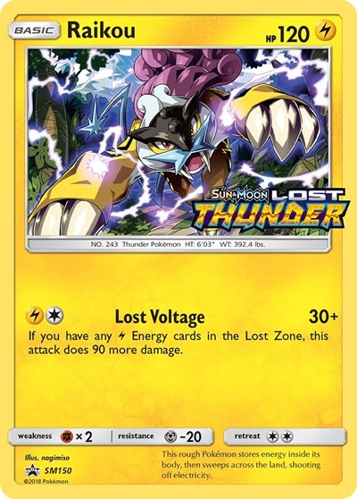 Raikou - SM150 (Prerelease)
