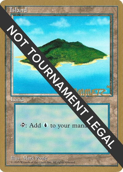Island (B) - 1996 Shawn "Hammer" Regnier (4ED)