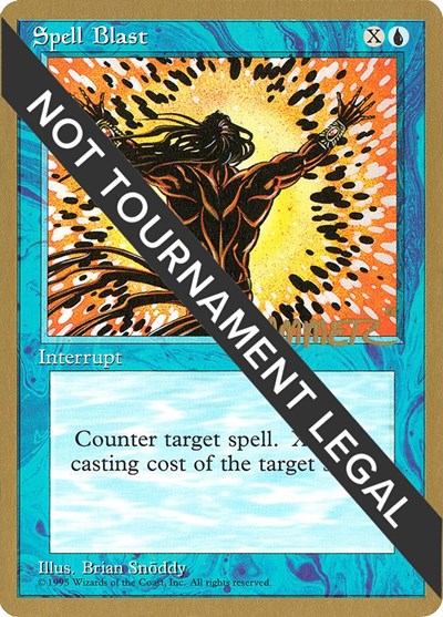 Spell Blast - 1996 Shawn "Hammer" Regnier (4ED)