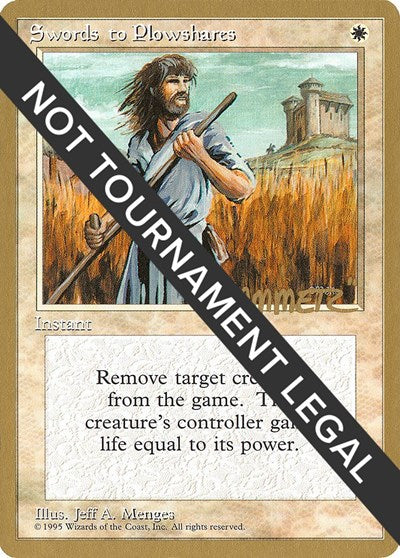 Swords to Plowshares - 1996 Shawn "Hammer" Regnier (4ED)