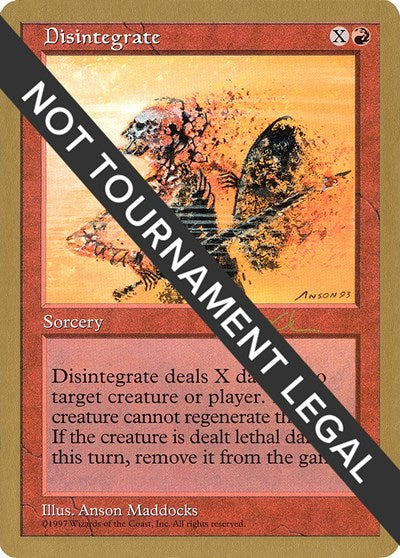 Disintegrate - 1997 Paul McCabe (5ED)