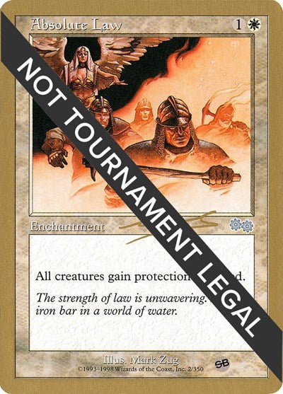 Absolute Law - 2000 Nicolas Labarre (USG) (SB)