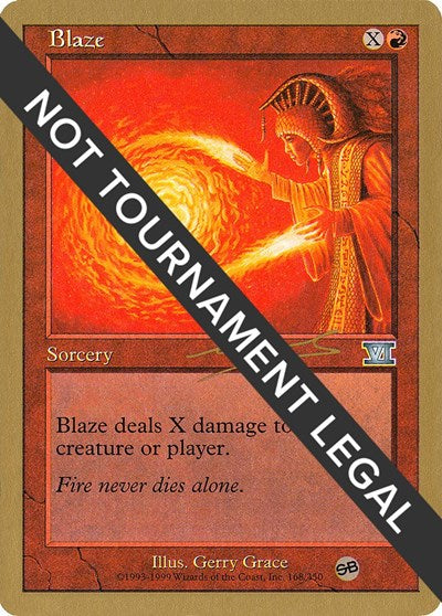 Blaze - 2000 Nicolas Labarre (6ED) (SB)