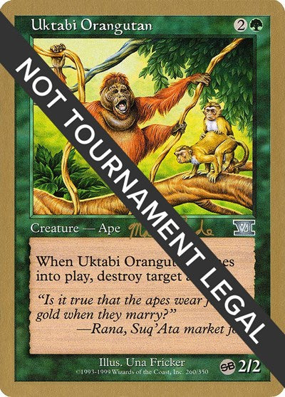 Uktabi Orangutan - 1999 Matt Linde (6ED) (SB)
