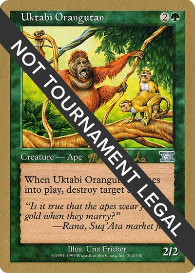 Uktabi Orangutan - 1999 Matt Linde (6ED)