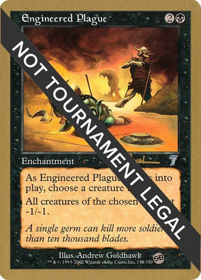 Engineered Plague - 2001 Antoine Ruel (7ED) (SB)