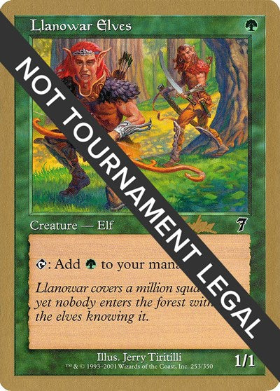 Llanowar Elves - 2002 Brian Kibler (7ED)