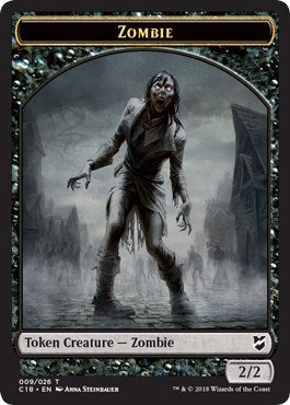 Zombie // Shapeshifter Double-Sided Token