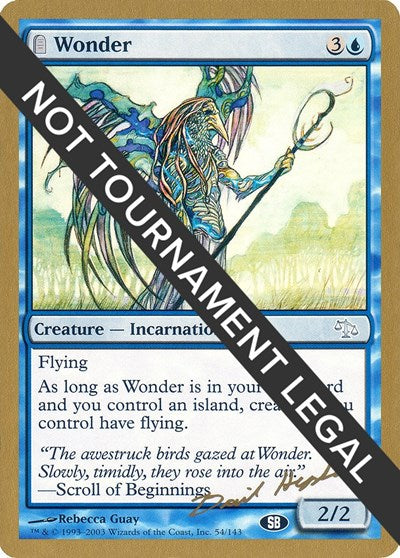 Wonder - 2003 Dave Humpherys (JUD) (SB)