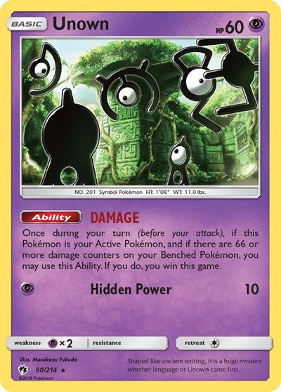 Unown (90)