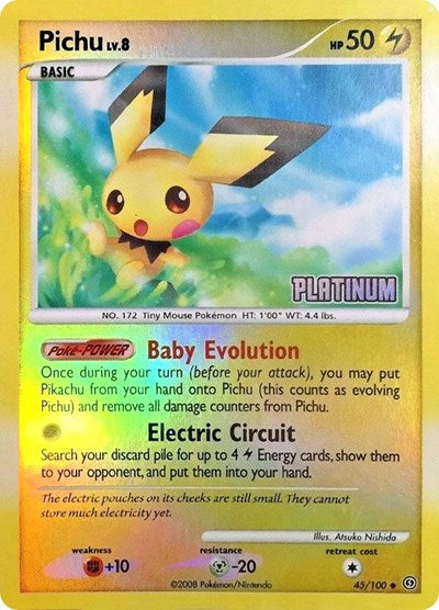 Pichu - 45/106 [Platinum]