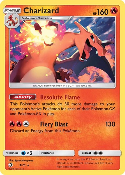 Charizard - 3/70 (Let's Play, Eevee!)