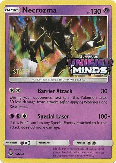 Necrozma - SM204 (Prerelease) [Staff]