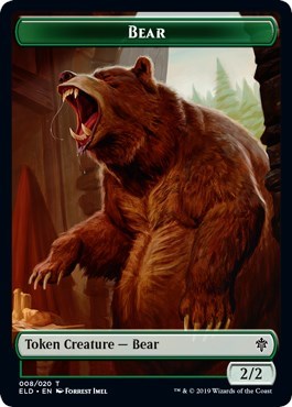 Bear // Food (016) Double-Sided Token