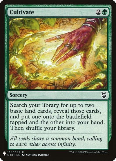 Cultivate (C18)