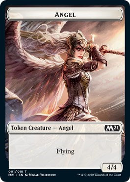 Angel // Saproling Double-Sided Token