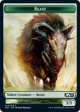 Beast // Griffin Double-Sided Token