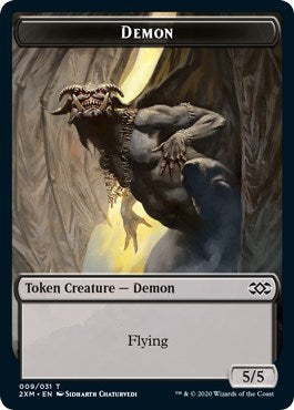 Demon // Squirrel Double-Sided Token