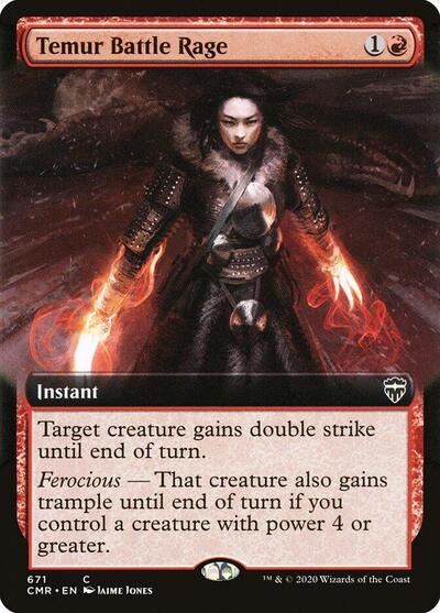 Temur Battle Rage (Extended Art)