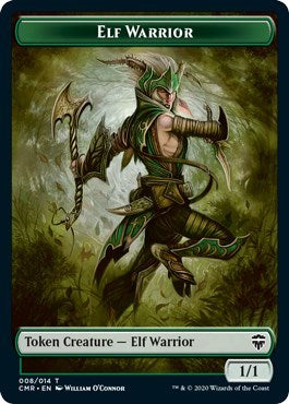 Elf Warrior // Zombie Double-Sided Token
