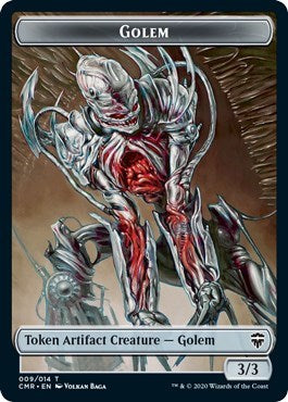 Golem // Thrull Double-Sided Token