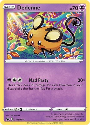 Dedenne - SWSH080