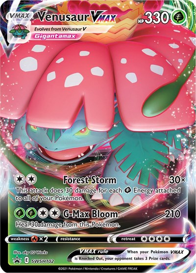 Venusaur VMAX - SWSH102