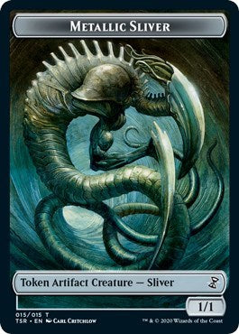 Metallic Sliver Token