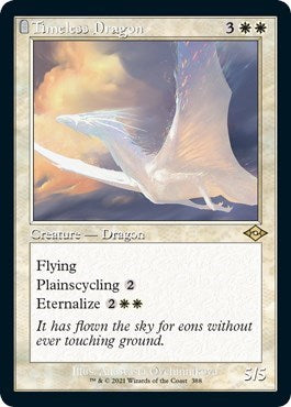 Timeless Dragon (Retro Frame) (Foil Etched)