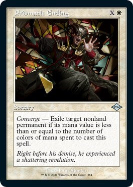 Prismatic Ending (Retro Frame) (Foil Etched)