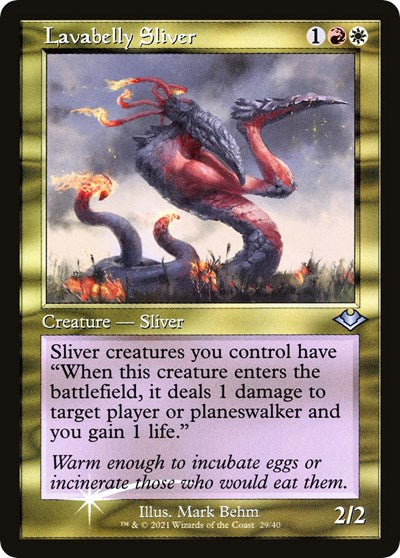 Lavabelly Sliver (Retro Frame)