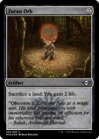 Zuran Orb (Foil Etched)