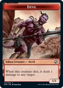 Devil // Angel Double-Sided Token