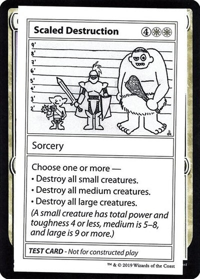Scaled Destruction (No PW Symbol)