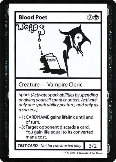 Blood Poet (No PW Symbol)