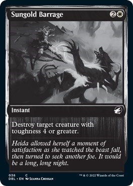 Sungold Barrage