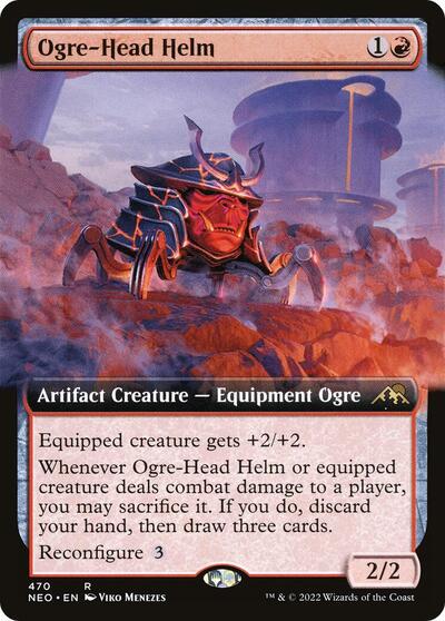 Ogre-Head Helm (Extended Art)