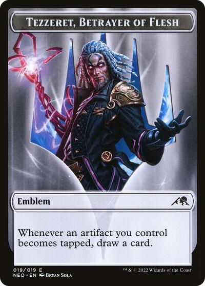 Emblem - Tezzeret, Betrayer of Flesh
