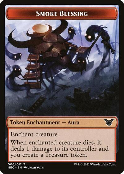Smoke Blessing // Goblin Double-sided Token