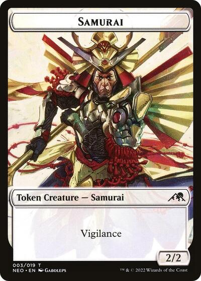 Samurai (003) // Spirit (011) Double-sided Token