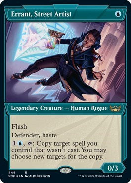 Errant, Street Artist (Showcase) (Foil Etched)