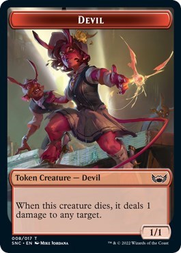 Devil // Copy Double-Sided Token