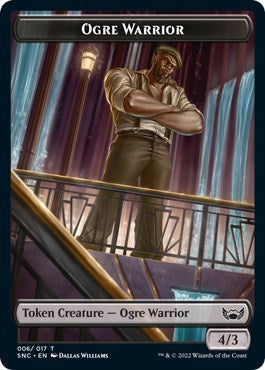 Ogre Warrior // Citizen Double-Sided Token