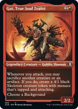 Gut, True Soul Zealot (Foil Etched)